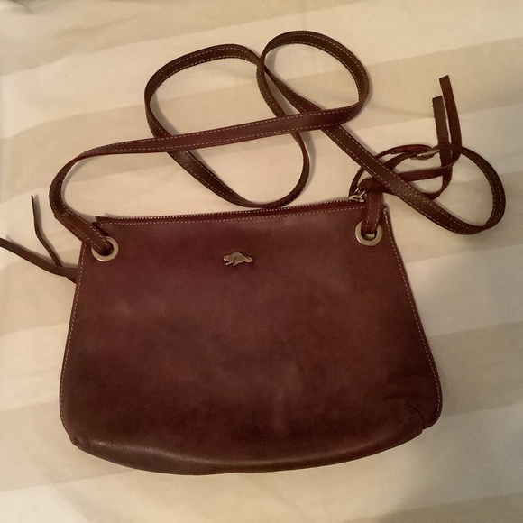 Maroon Red Roots Edie  Crossbody Bag - Picture 1 of 3